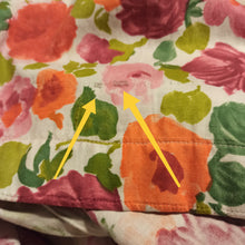 Charger l'image dans la galerie, 1950s 1960s - Stunning Abstract Floral Cotton Dress - W31.5 (80cm)