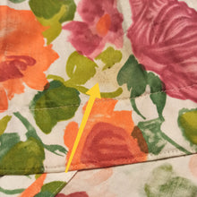 Charger l'image dans la galerie, 1950s 1960s - Stunning Abstract Floral Cotton Dress - W31.5 (80cm)