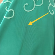 Charger l'image dans la galerie, 1950s - Spectacular Emerald Green Taffeta Dress - W27 (68cm)