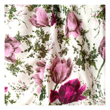 Charger l'image dans la galerie, 1950s - Adorable French Floral Buckle Back Dress - W27.5 (70cm)