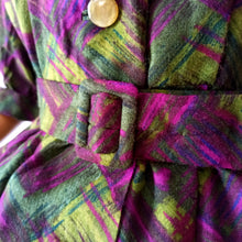 Charger l'image dans la galerie, 1950s 1960s - Stunning Abstract Print Dress - W28.5 (72cm)