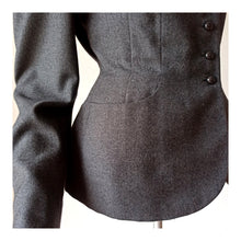 Load image into Gallery viewer, 1940s - ALEXON, UK - Elegant Grey Wool New Look Jacket - W30 (76cm)