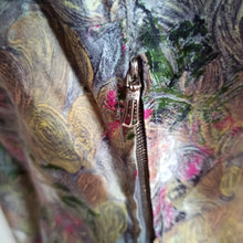 Charger l'image dans la galerie, 1950s - Stunning Floral Silky Cotton Dress - W34 (86cm)