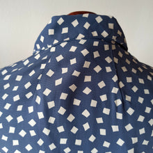 Charger l'image dans la galerie, 1950s - Adorable Sage Blue Rayon Blouse Jacket