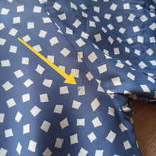 Charger l'image dans la galerie, 1950s - Adorable Sage Blue Rayon Blouse Jacket