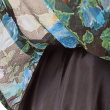 Charger l'image dans la galerie, 1950s 1960s - Stunning Roseprint Organza Dress - W25 (64cm)