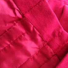 Charger l'image dans la galerie, 1950s 1960s - Gorgeous Rouge Wool Pincel Dress - W27.5 (70cm)