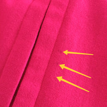 Charger l'image dans la galerie, 1950s 1960s - Gorgeous Rouge Wool Pincel Dress - W27.5 (70cm)