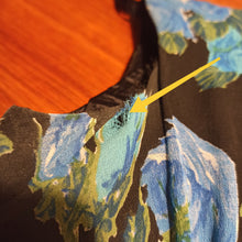 Charger l'image dans la galerie, 1950s 1960s - Stunning Roseprint Organza Dress - W25 (64cm)