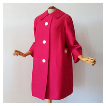 Charger l'image dans la galerie, 1950s 1960s - Splendorous Pink French Couture Coat