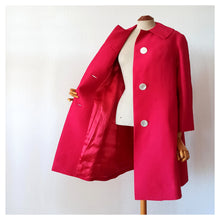 Charger l'image dans la galerie, 1950s 1960s - Splendorous Pink French Couture Coat