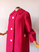 Charger l'image dans la galerie, 1950s 1960s - Splendorous Pink French Couture Coat