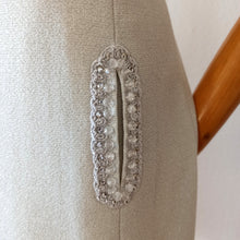 Load image into Gallery viewer, 1960s - Fabulous Silver Lurex Beaded Dress - W32 (82cm)