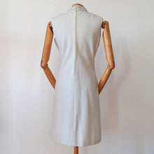 Load image into Gallery viewer, 1960s - Fabulous Silver Lurex Beaded Dress - W32 (82cm)