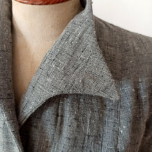 Cargar imagen en el visor de la galería, 1940s - Outstanding Atomic Fleck New Look Jacket - W28.5 (72cm)