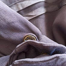 Carica l'immagine nel visualizzatore di Gallery, 1940s - Elegant German Deep Blue Crepe Dress - W27.5 (70cm)