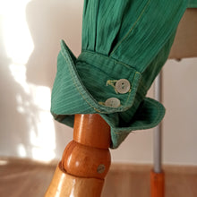 Charger l'image dans la galerie, 1940s 1950s - Gorgeous Green Cotton Blouse - W34 (88cm)