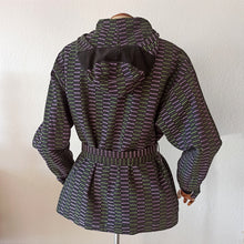 Charger l'image dans la galerie, 1950s - Fabulous Reversible Purple Hooded Gab Jacket