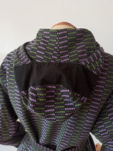 Charger l'image dans la galerie, 1950s - Fabulous Reversible Purple Hooded Gab Jacket