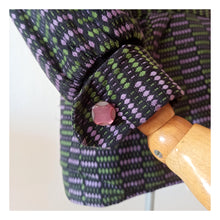 Charger l'image dans la galerie, 1950s - Fabulous Reversible Purple Hooded Gab Jacket