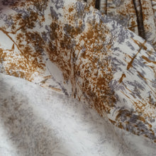 Charger l'image dans la galerie, 1950s 1960s - Gorgeous Winter Forest Print Cotton Skirt - W26/27 (66/70cm)