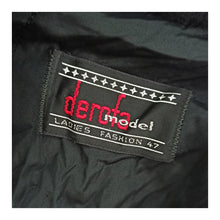 Charger l'image dans la galerie, 1940s - DEROFA MODEL, Germany - Stunning Black Embroidery Wool Dress - W35 (88cm)