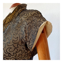 Charger l'image dans la galerie, 1940s - Exquisite Glamorous Satin Bolero Dress - W27 (68cm)