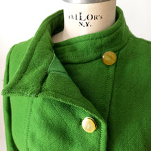 Load image into Gallery viewer, 1960s - NEOA, Italy - Fabulous Green Wool Dress Jacket - W32 (82cm)
