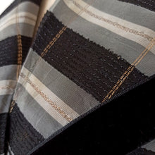 Charger l'image dans la galerie, 1940s 1950s - Stunning Grey Black Satin Lurex Dress - W31 (78.5cm)