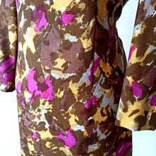 Load image into Gallery viewer, 1960s - Fabulous Abstract Wool Dress - W32 (82cm)