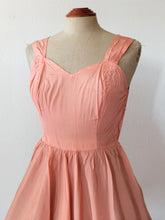 Charger l'image dans la galerie, 1950s - Stunning Floral Organza Dress - W25 (64cm)