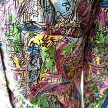 Charger l'image dans la galerie, 1950s - Fabulous Montmatre Novelty Cotton Blouse