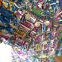 Charger l'image dans la galerie, 1950s - Fabulous Montmatre Novelty Cotton Blouse