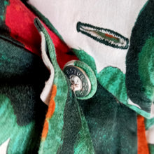 Carica l'immagine nel visualizzatore di Gallery, 1950s 1960s - Stunning German Abstract Floral Cotton Dress - W27 (68cm)