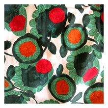 Carica l'immagine nel visualizzatore di Gallery, 1950s 1960s - Stunning German Abstract Floral Cotton Dress - W27 (68cm)