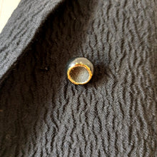 Carica l'immagine nel visualizzatore di Gallery, 1950s 1960s - Elegant French Black Textured Coat