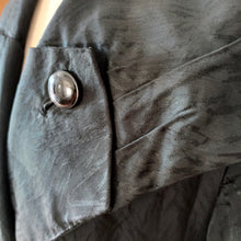 Charger l'image dans la galerie, 1940s 1950s - Stunning Black Lantern Sleeves Opera Coat