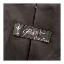 Cargar imagen en el visor de la galería, 1950s 1960s - ROSSER, Barcelona - Superb Black Wool Couture Jacket - W36 (92cm)