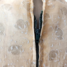 Charger l'image dans la galerie, 1940s 1950s - Stunning Butter Cream Organza Dress - W27 (68cm)