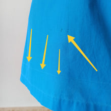 Charger l'image dans la galerie, 1950s 1960s - Adorable Blue Pockets Cotton Dress - W30 (76cm)