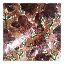 Charger l'image dans la galerie, 1950s - DEADSTOCK - Lovely French Abstract Floral Cotton Dress - W34 (86cm)