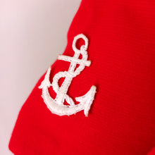 Carica l'immagine nel visualizzatore di Gallery, 1960s - ISABEL ZARZA, Arenys - Fabulous Couture Red Wool Sailor Set - W29 (74cm)