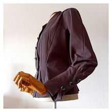 Charger l'image dans la galerie, 1940s - Unusual Wide Cuffs Gabardine Jacket - W37 (94cm)