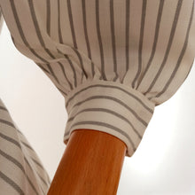 Charger l'image dans la galerie, 1950s - DEADSTOCK - Charming Balloon Sleeves Flannel Cotton Blouse - W33 (84cm)