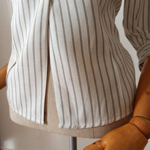 Charger l'image dans la galerie, 1950s - DEADSTOCK - Charming Balloon Sleeves Flannel Cotton Blouse - W33 (84cm)