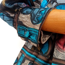 Charger l'image dans la galerie, 1950s - Stunning Queen Nefertiti Novelty Dress - W24.5 (62cm)