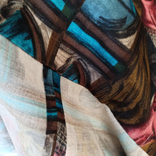 Charger l'image dans la galerie, 1950s - Stunning Queen Nefertiti Novelty Dress - W24.5 (62cm)