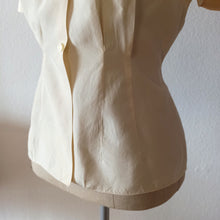 Cargar imagen en el visor de la galería, 1940s - Exquisite Pure Silk Embroidery Blouse - W31 (78cm)