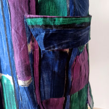 Laden Sie das Bild in den Galerie-Viewer, 1950s 1960s - SOLIDA- Fabulous Abstract Cotton Duster - Sz. 42