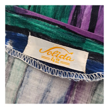 Laden Sie das Bild in den Galerie-Viewer, 1950s 1960s - SOLIDA- Fabulous Abstract Cotton Duster - Sz. 42